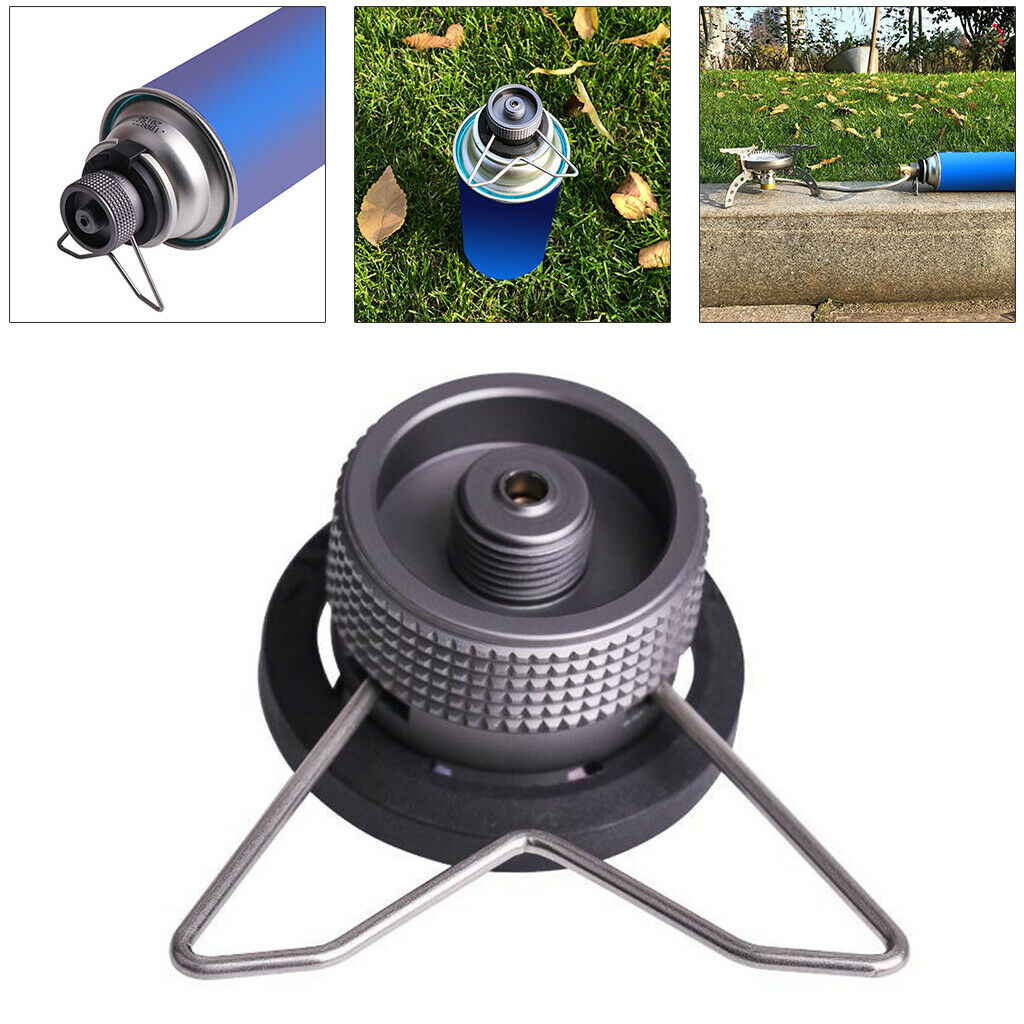 Outdoor Camping Gas Stove Adapter Coupler Picnic Burner Connectors Converter