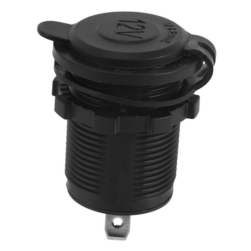 2 Pcs ette Lighter, Waterproof Marine Grade 12V / 24V DC Lighter Socket OutletQ1