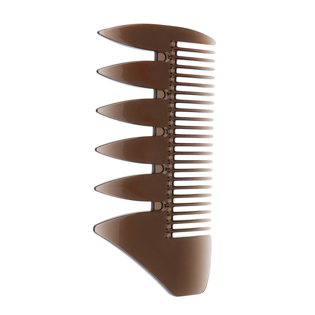 2pcs Men's Oil Hair Comb Brush For Hair