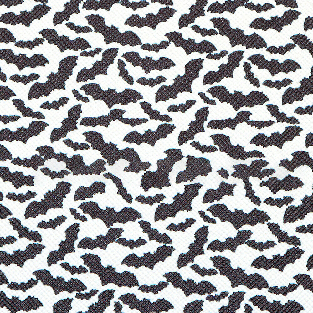 20*33cm Halloween Bat Double-sided PU Leather Glitter Fabric DIY Sewing Crafts