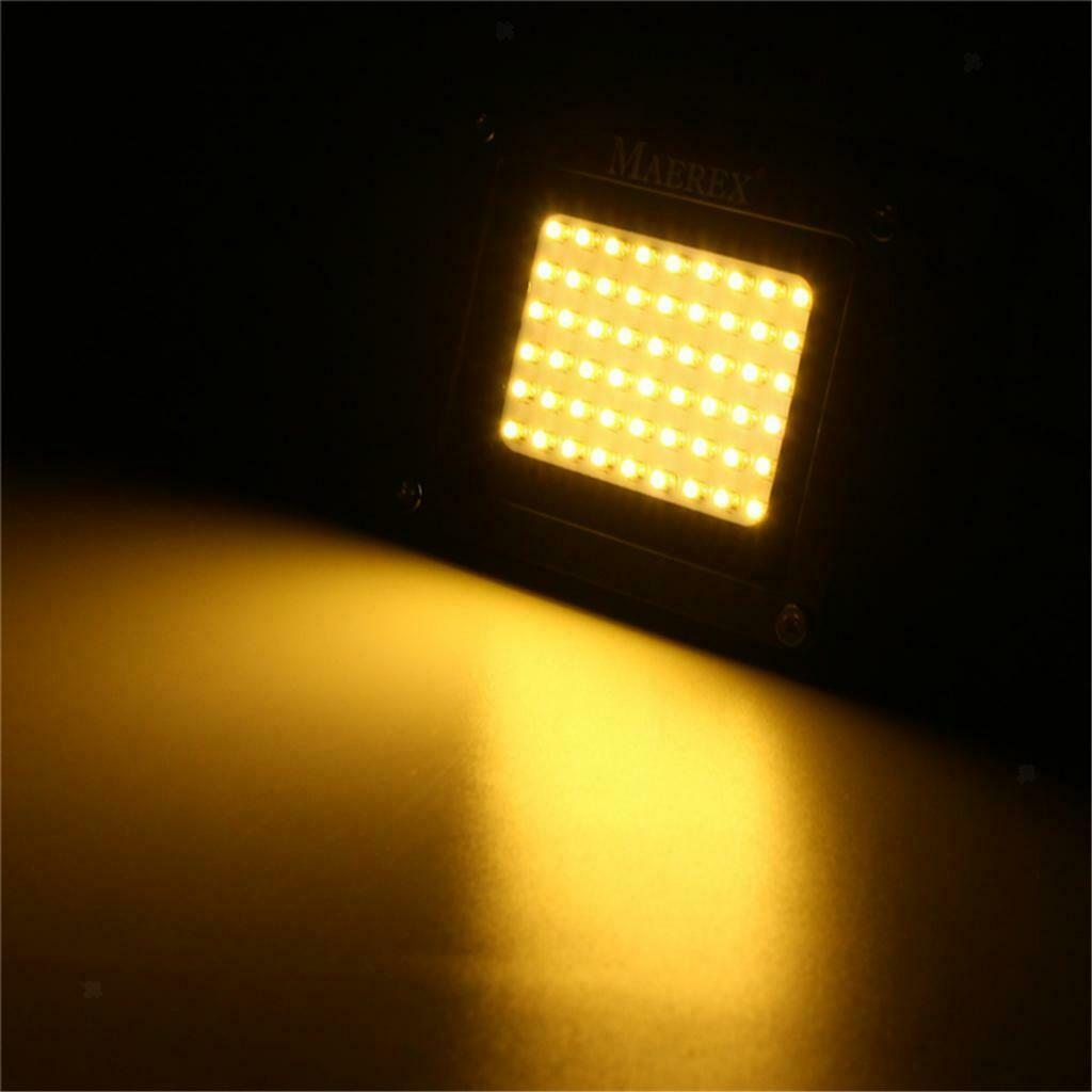 54Leds IP65 Waterproof Flood Spot Light For Garden Yards Patio