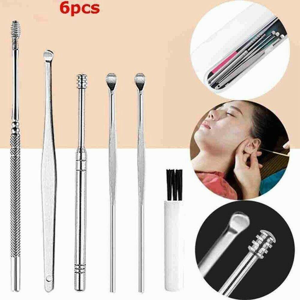 Innovative Spring Ear Wax Cleaner Tools 6PCS/Set