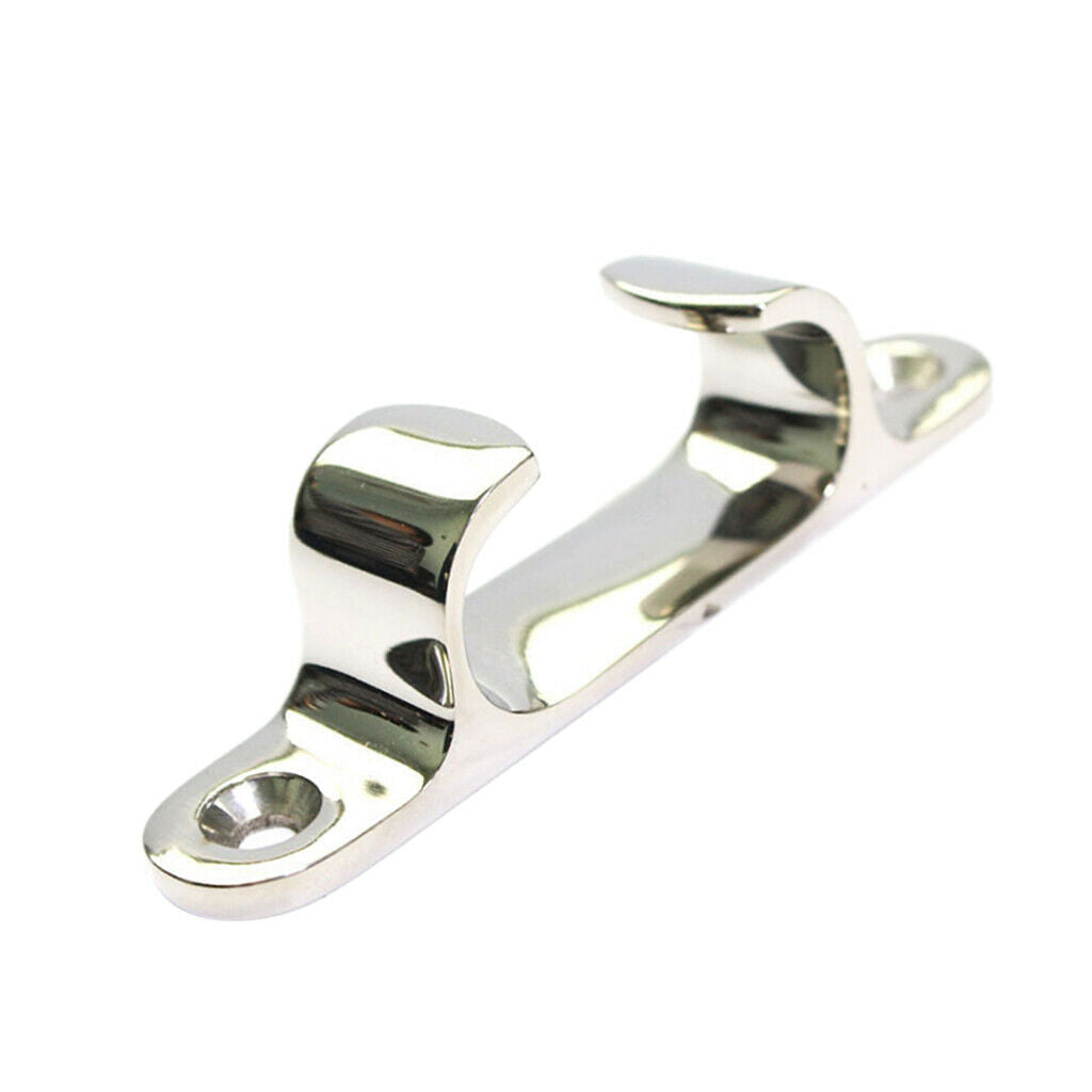 Stainless Steel 5 Inch 125mm Boat Cleat Line Straight Bow Chock for Boats Marine