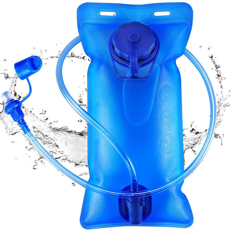 2L Hydration Bladder Bag Hiking CampingBackpack Water Drinking Pouch Sport HN US