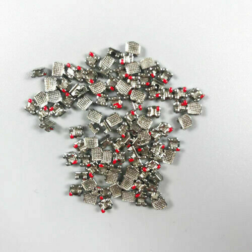 100kits Dental Orthodontic Brackets Mini MBT 022 345 Hooks Metal Molar Braces