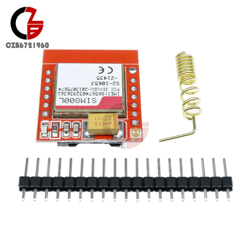 10PCS Smallest SIM800L GPRS GSM Module Card Board Quad-band Onboard TTL Port CZ