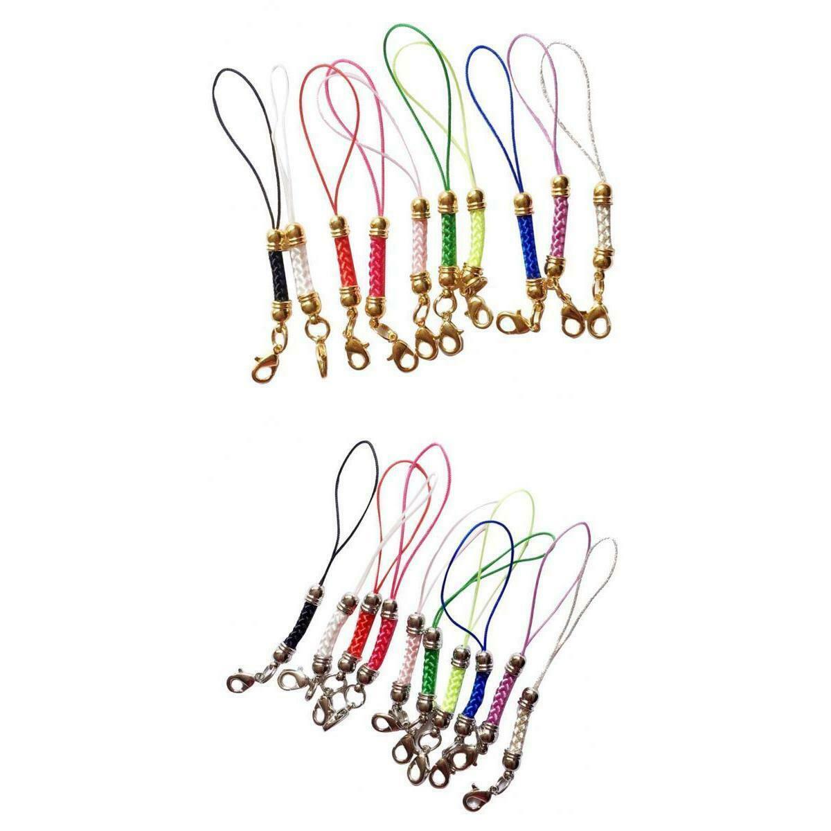 20pcs Colorful Phone Strap Lariat Lanyard Cord with Lobster Clasps