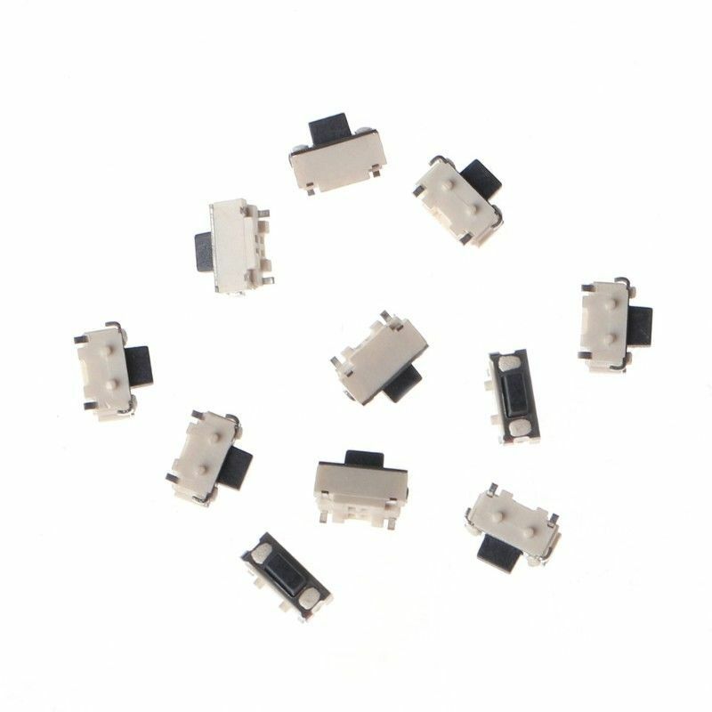 10 Pcs/1 Set 2x4x3.5mm Side Tactile Push Button Micro SMD SMT Tact Switch Let