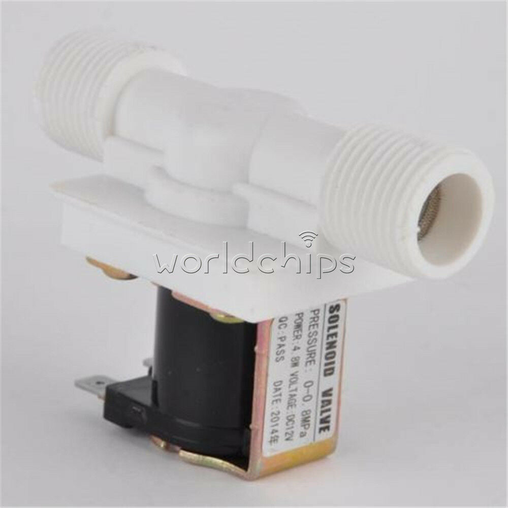 1/2" New Electric Solenoid Valve For Water Air N/C Normally Closed DC 12V