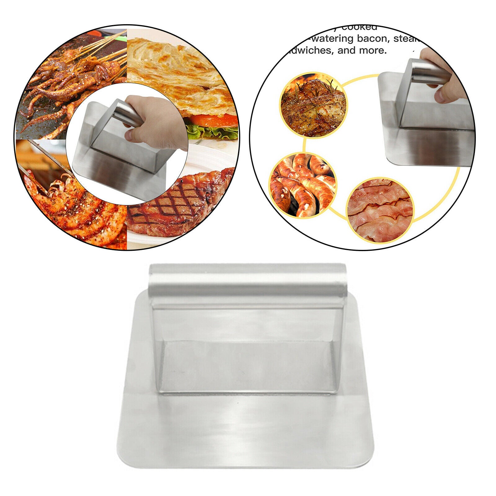 Professional Grill Press Sausage Kitchenware Bacon Presser Spatula Accessory