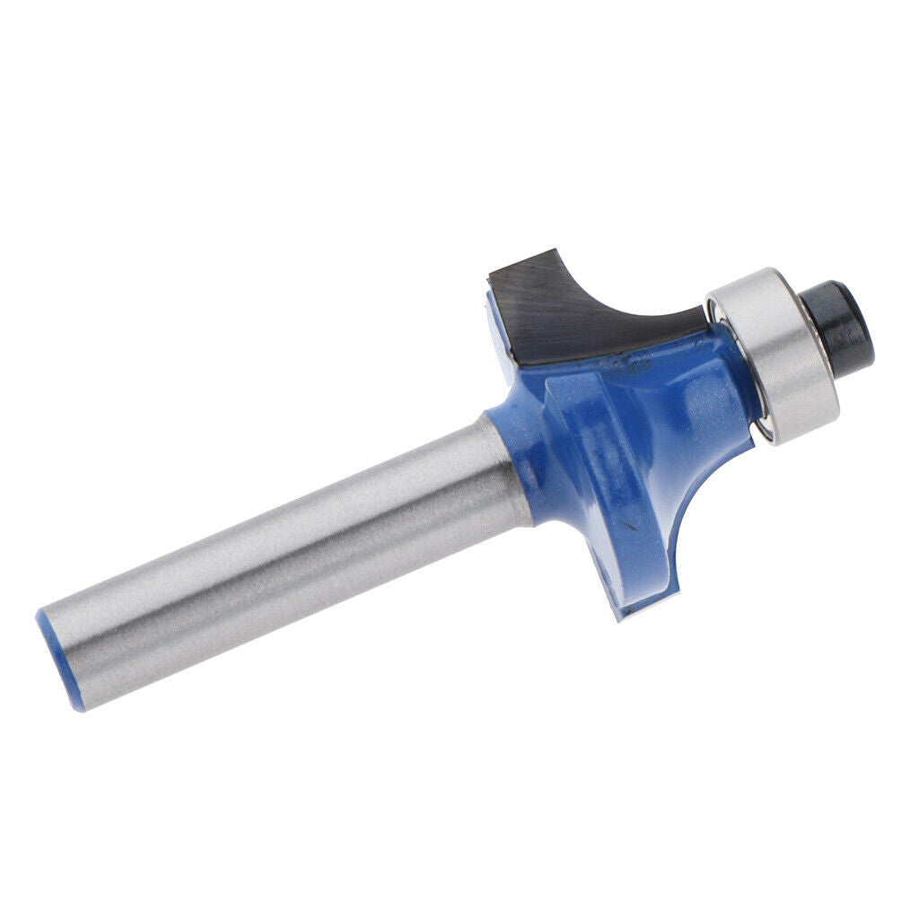 1x 1/4 "Shank 1/2 '' Radius Round Over Router Bit Wood Chisel Cutting Tool