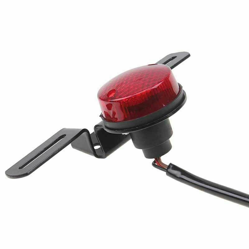 Rear Tail Brake Stop Running Light 12V Universal Fit For Motorcycle Sport Bikes
