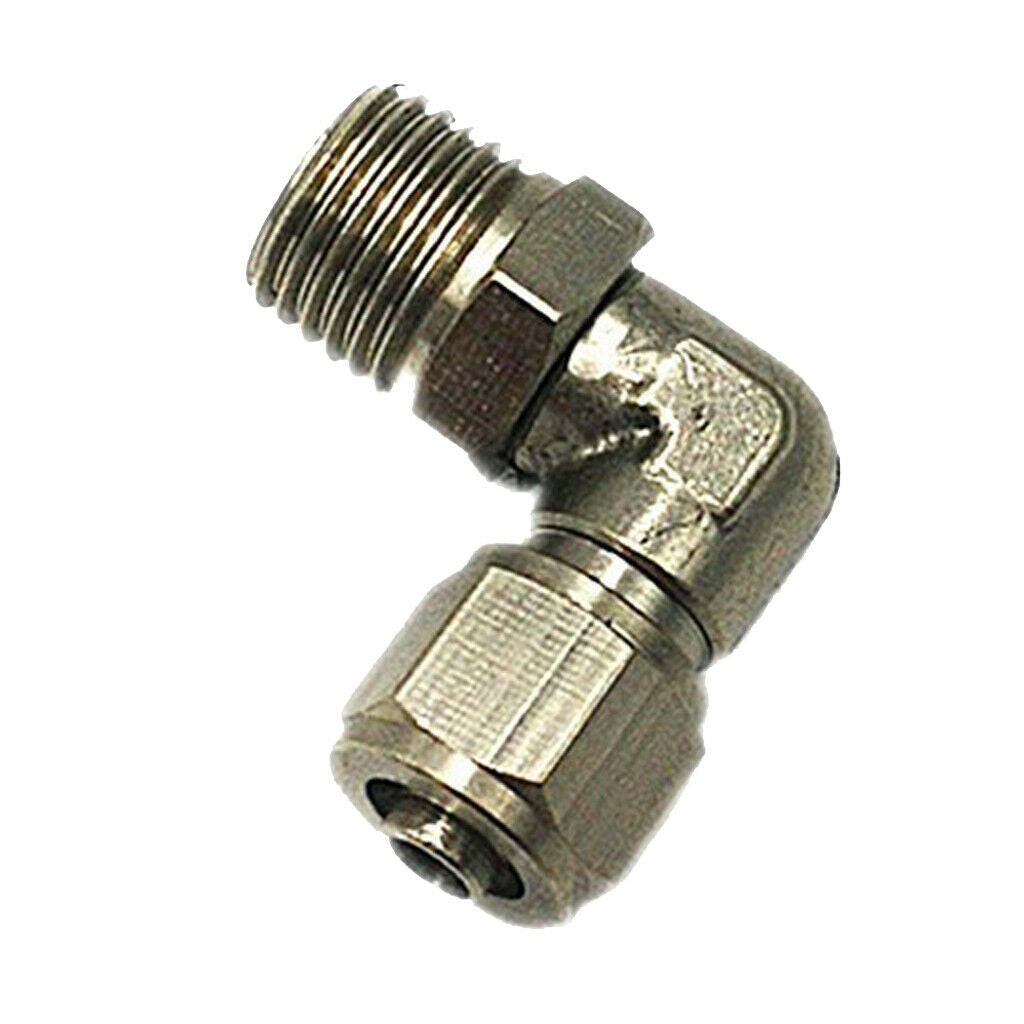 Thread L-shaped Brass Quick Joint Coupler Fitting 12-03