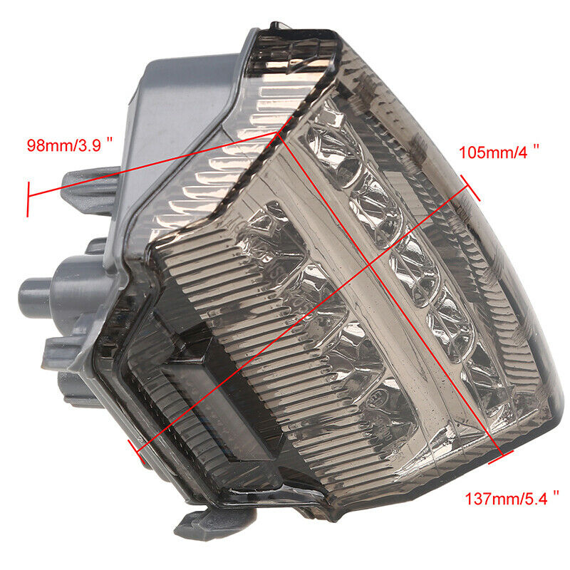 Motorcycle LED Integrated Taillight Brake Light For KAWASAKI Ninja ZX10R 2011-15
