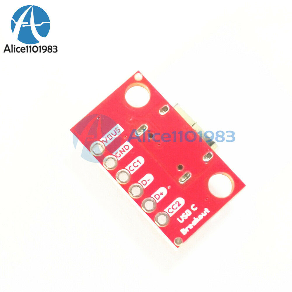 10PCS TYPE-C Test Board USB3.1 16P To 2.54 High Current Power Adapter Board