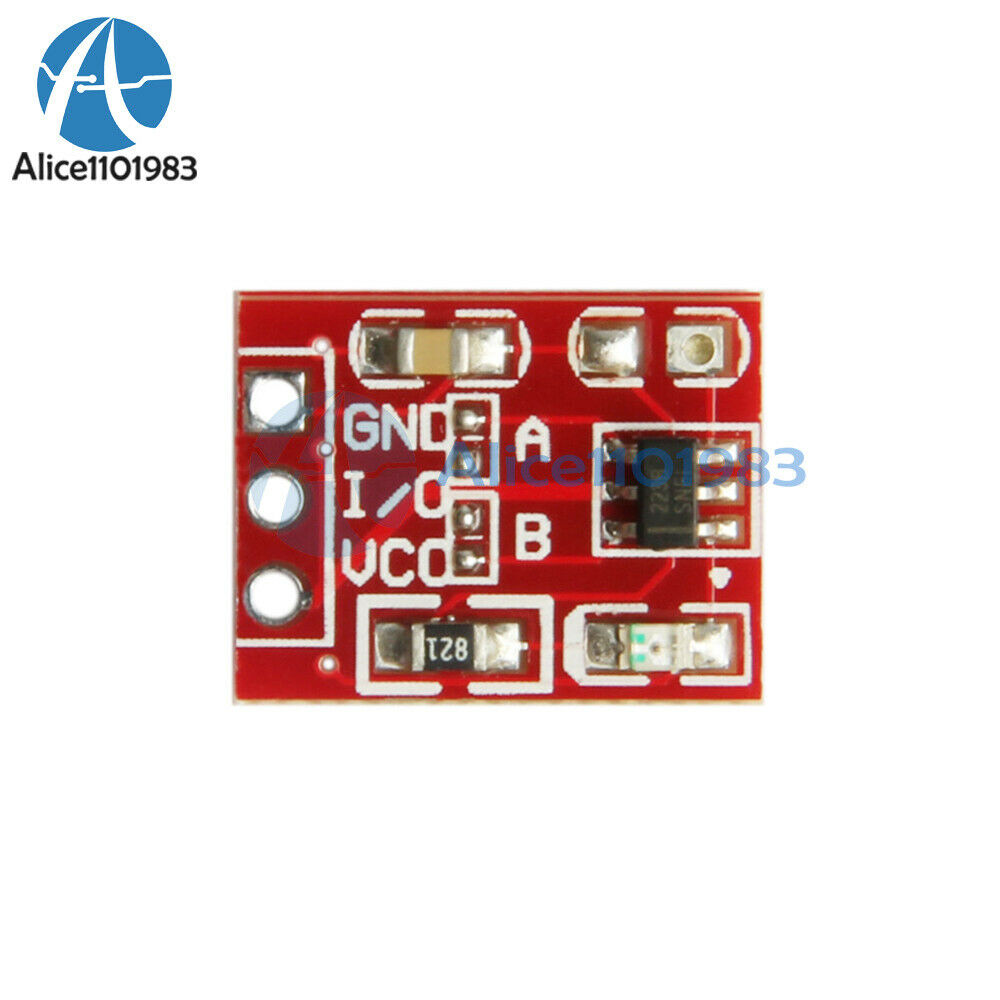 2PCS TTP223 Capacitive Touch Switch Button Self-Lock Module for Arduino