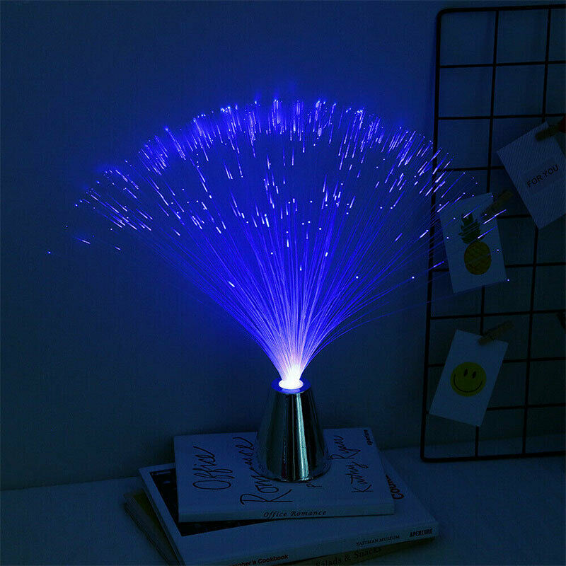 Multicolor LED Fiber Optic Light Night Lamp Christmas Wedding Holiday Hom.l8