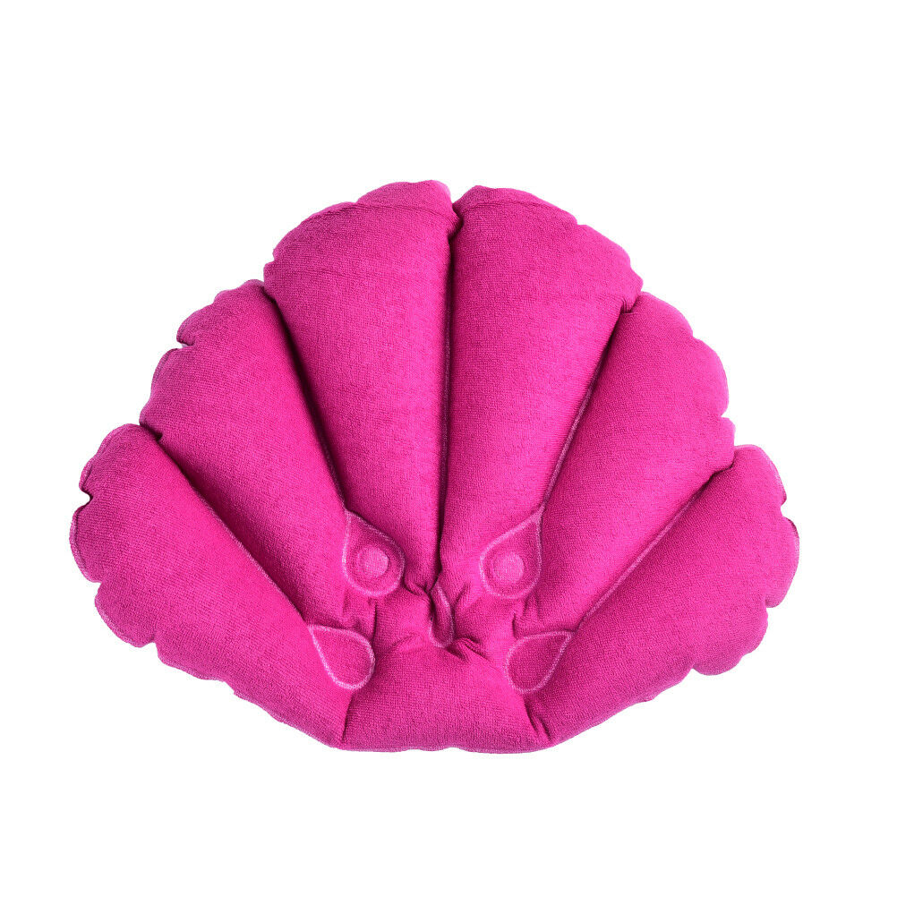 Bathroom Inflatable Bath Spa Pillow Head Back Neck Cushion Bathtub Relaxing^BDA