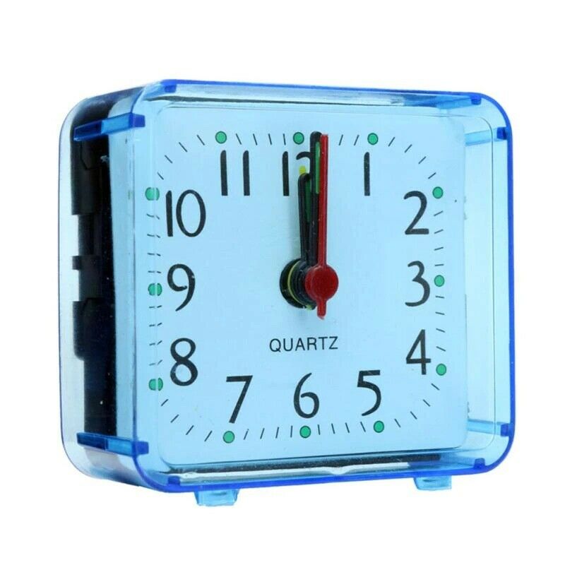 Square Alarm Clock Small Bed Multipurpose Cute Creative Stylish Bedroom Bedside