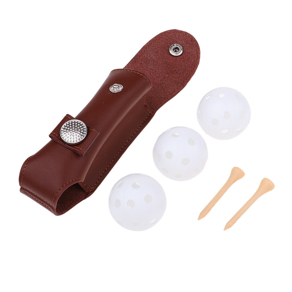 Golf Ball Holder Bag Pouch Clip, Ball Holder Golf Tees Bag Carry Bag Utility