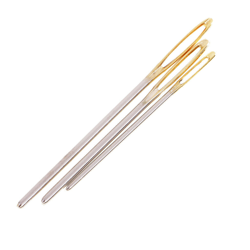 8pcs Hand Sewing Needles + 6pcs Canvas  For