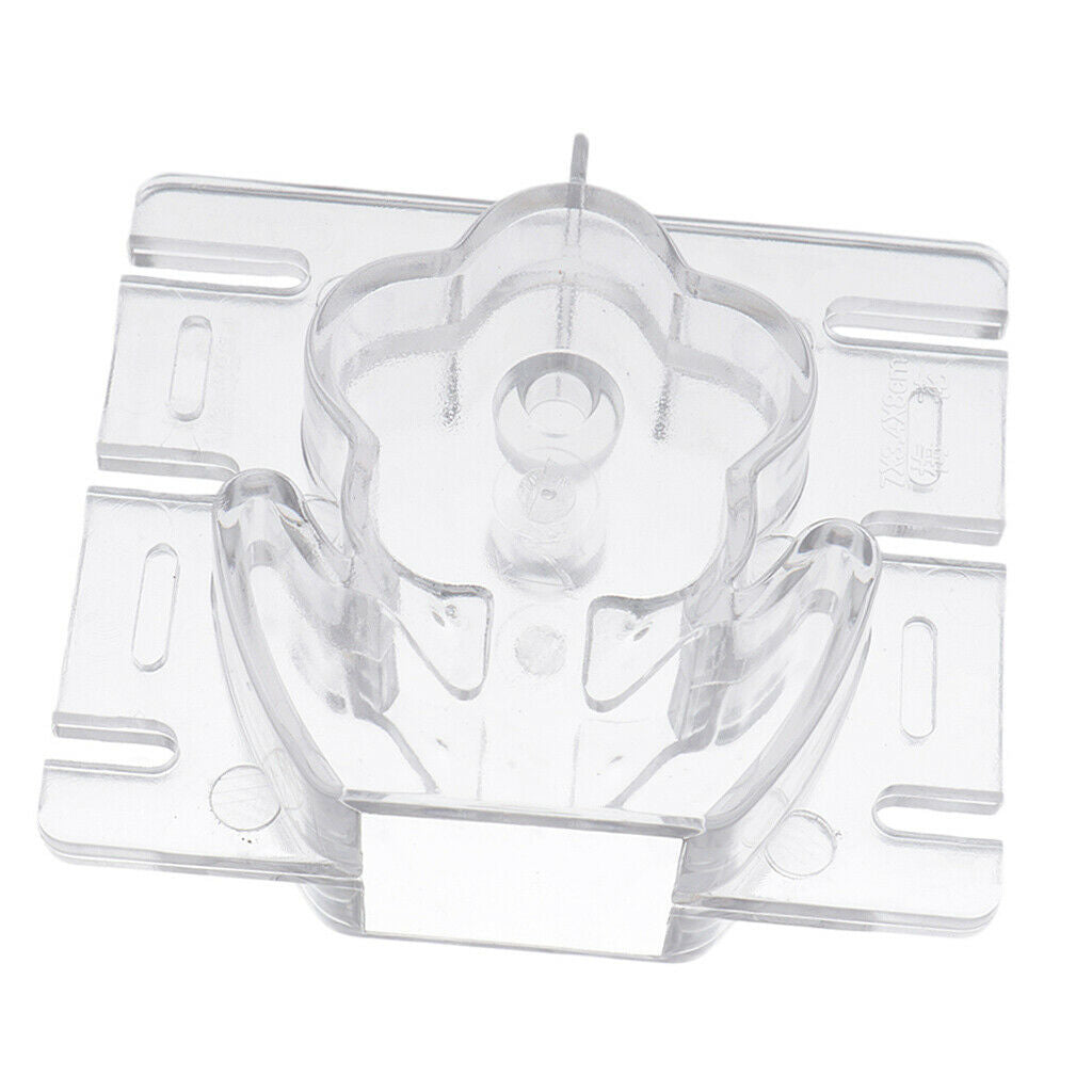 Flowers Plastic Candle Molds Moulds For DIY Candle Making Crafts 7x3.4x8cm
