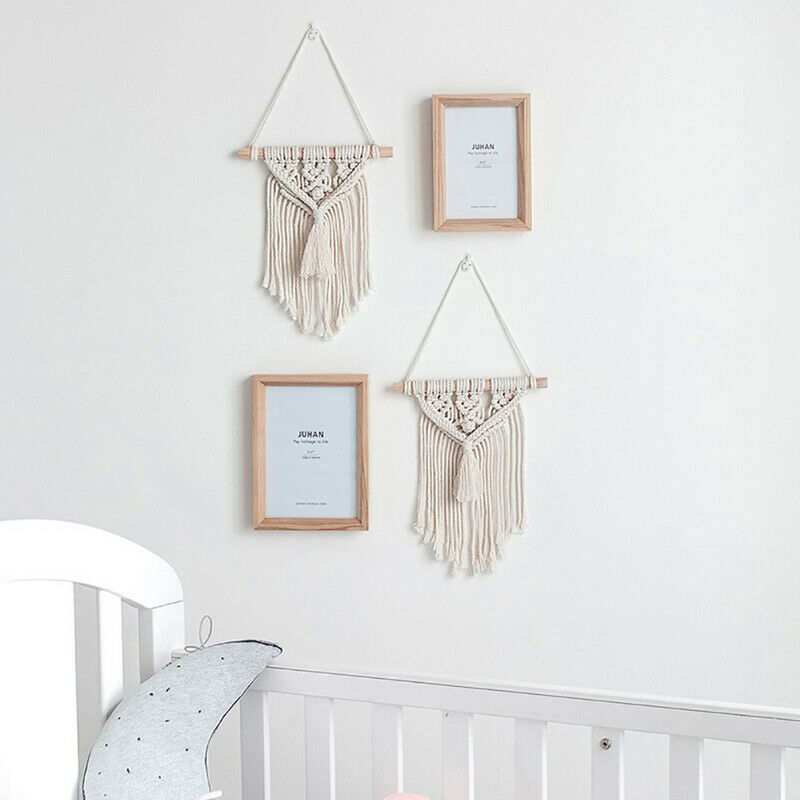 Handmade Woven Wall Hanging Tapestry Wedding Decoration Bohemian Home Crafts