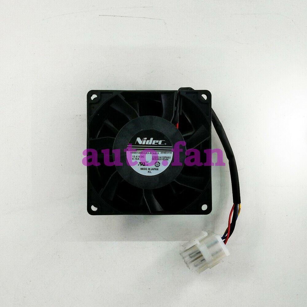 For NIDEC V80E14MS2A3-57A611 239D1412P002 GE WR60X10356 DC13.6V 0.16A CoolingFan