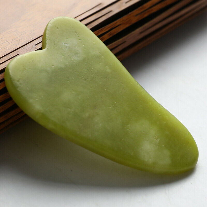 Jade Stone Gua Sha Massage Tool For Face SPA Therapy GuaSha Massager Boa.l8