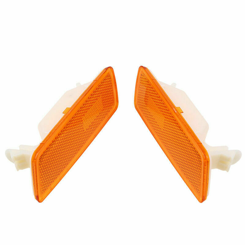 2x Front Bumper Signal Light Housing Cover For VW GTI/JETTA/RABBIT MK5 2005-2009
