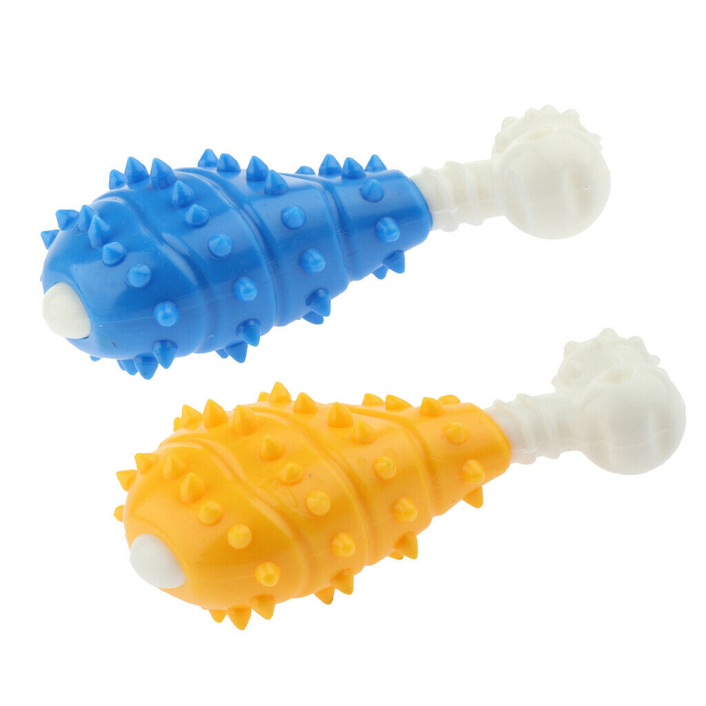 Set of 2 Dog Training Toothbrush Stick, Safe & Durable Brushing Stick Teeth