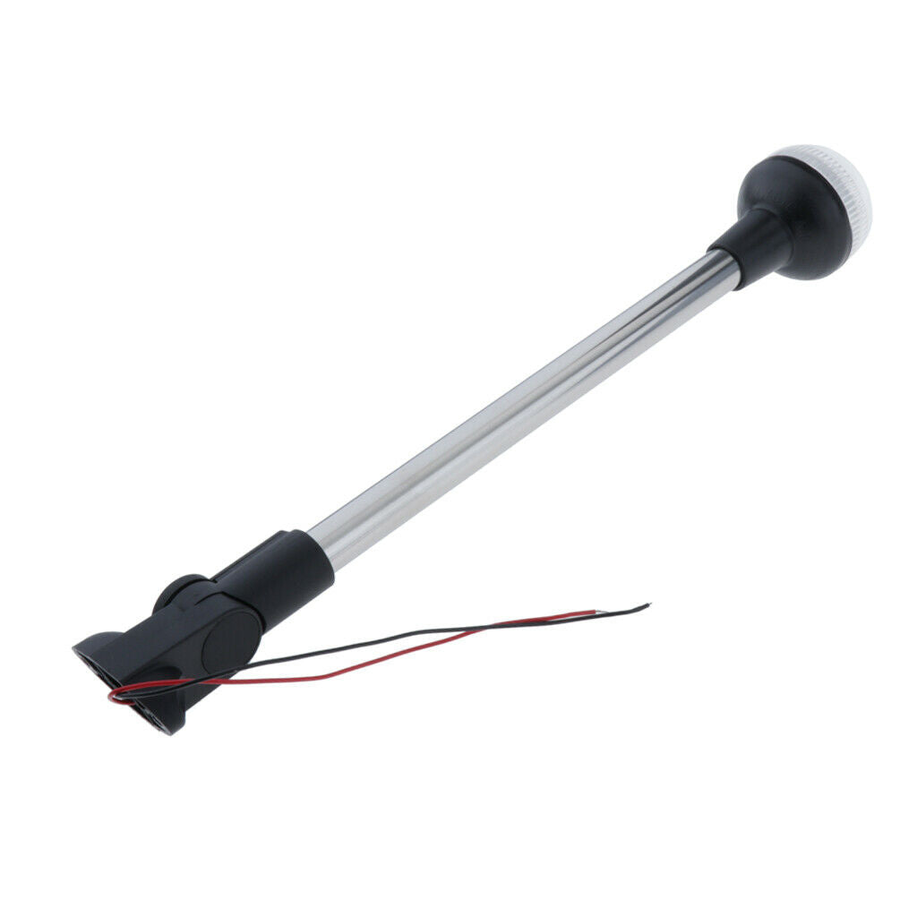 396mm/16" Marine ALL Round LED Navigation Stern Lights 12 V White Pole Lamp