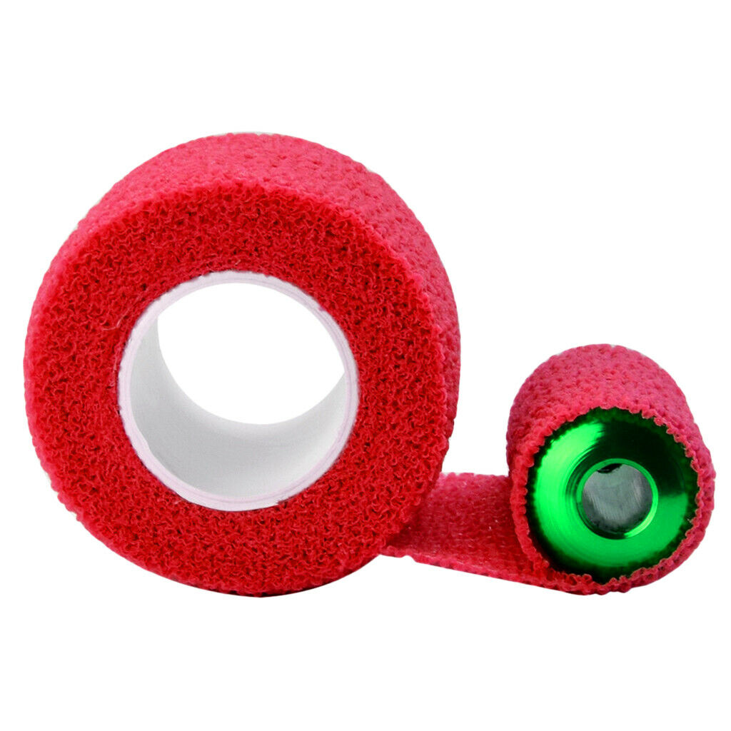 2 Roll Red Self Adhesive Grip Comfort Wrap Cover Tattoo Handle Bandage