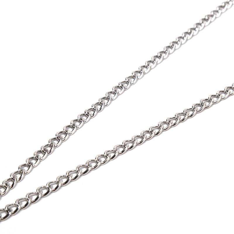 Cross Pendant  Metal  Long Chain Punk Necklace Fashion Women men Jewelry Gift SJ
