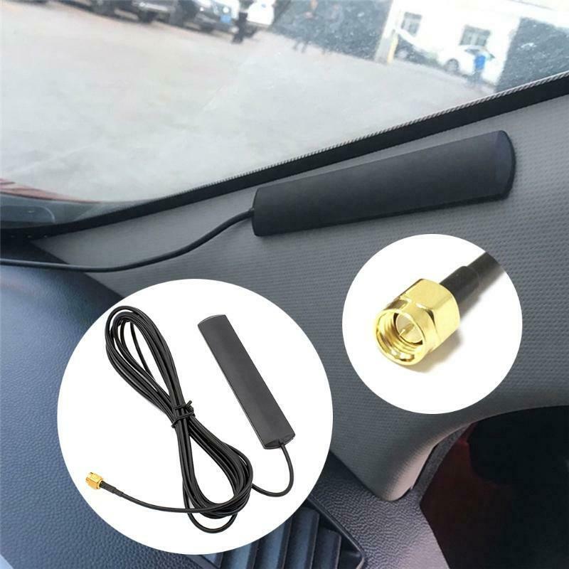 4G GSM Antenna 700-2600MHz Patch SMA Male Connector Car Aerial Adhesive Cable