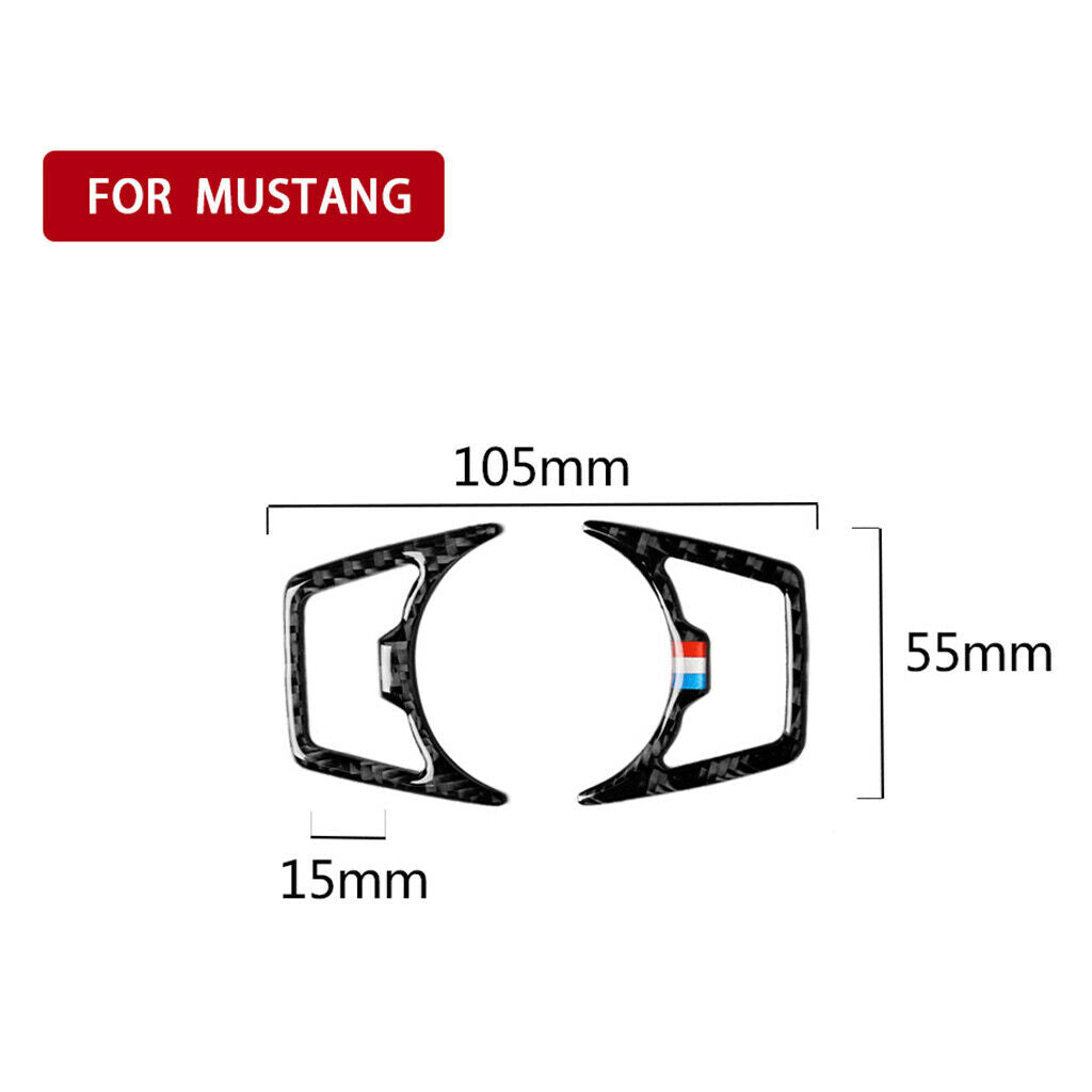 Automobile Headlight Switch Speaker Covers Trim for Ford Mustang 2015-17