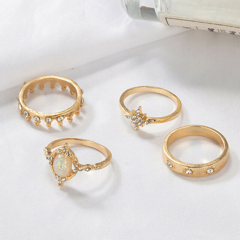 13pcs/set Women Stack Rings Above Knuckle Rings Rtro Simple Design jewelr.l8