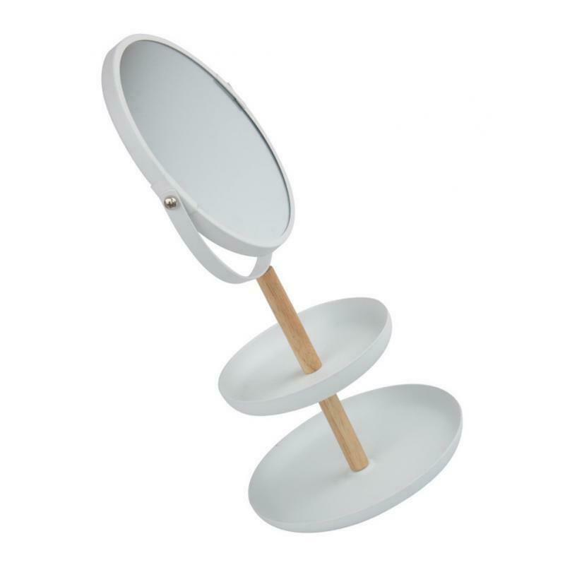 Makeup Mirror Portable Vanity Mirror 360Â° Rotation Free Rotation