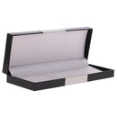 Handmade Wooden Hollow Pencil Pen Case Storage Box Organizer Base Gift Black