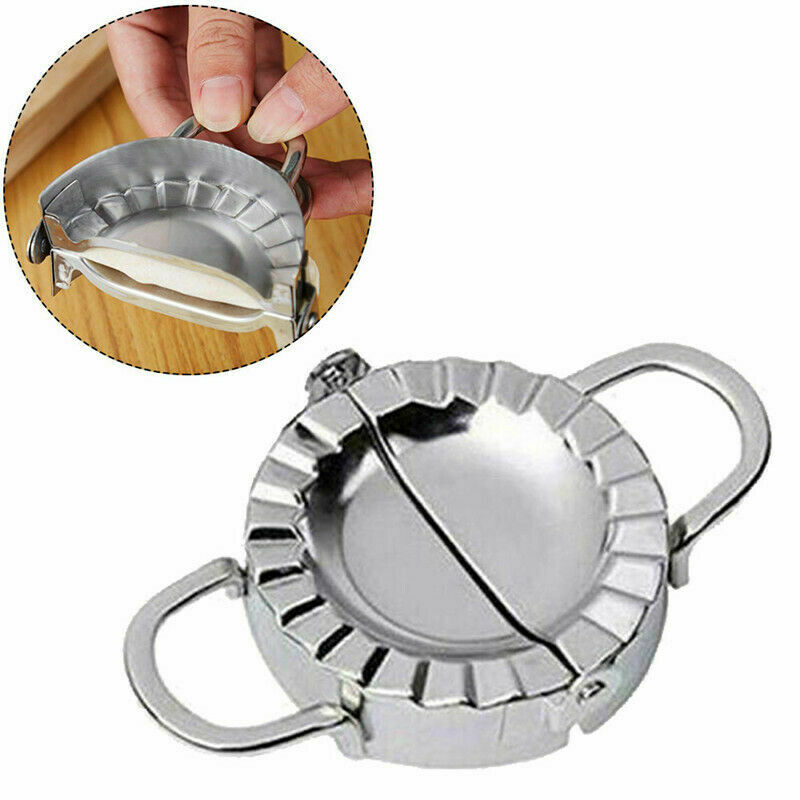 2x DIY Dumpling Maker Slicer Wrapper Mold Pie Pastry Ravioli Cutter Making Tool