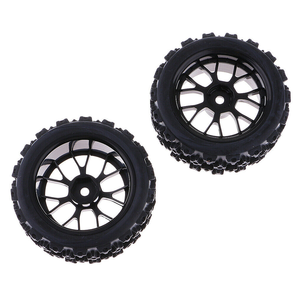 4 Pcs Racing Tyre Tires Wheel Rim for HSP HPI 1/10 RC Car Rock Crawler Parts