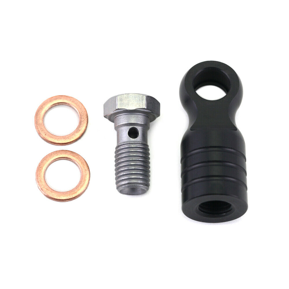 Universal Brake Radial Master Cylinder Banjo Bolt Oil Hose Screw Transverter