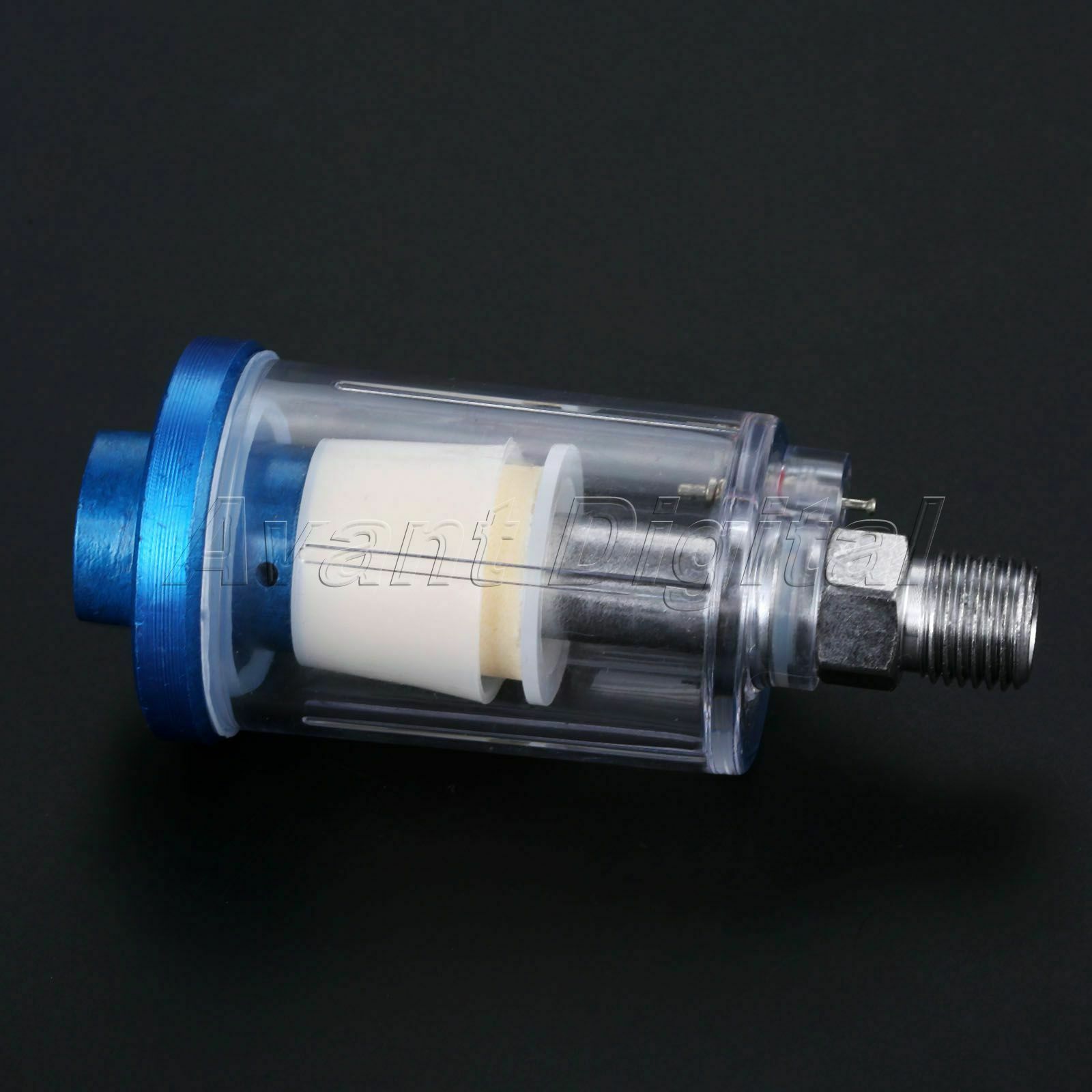 Gravity Feed Spray Gun Air Line Mini Filter & Regulator Paint Primer Metal Flake