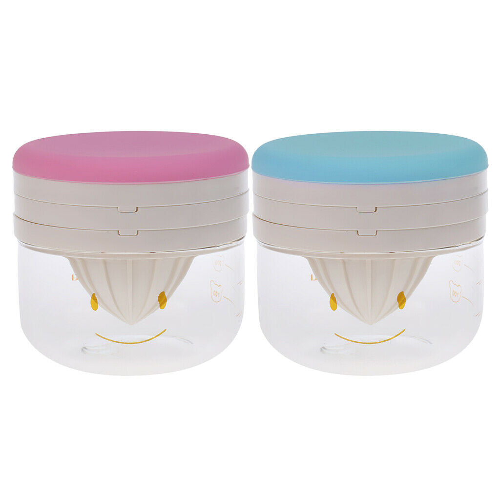 DIY Homemade Baby Food Mill Grinding Bowl Grinder Processor Pink