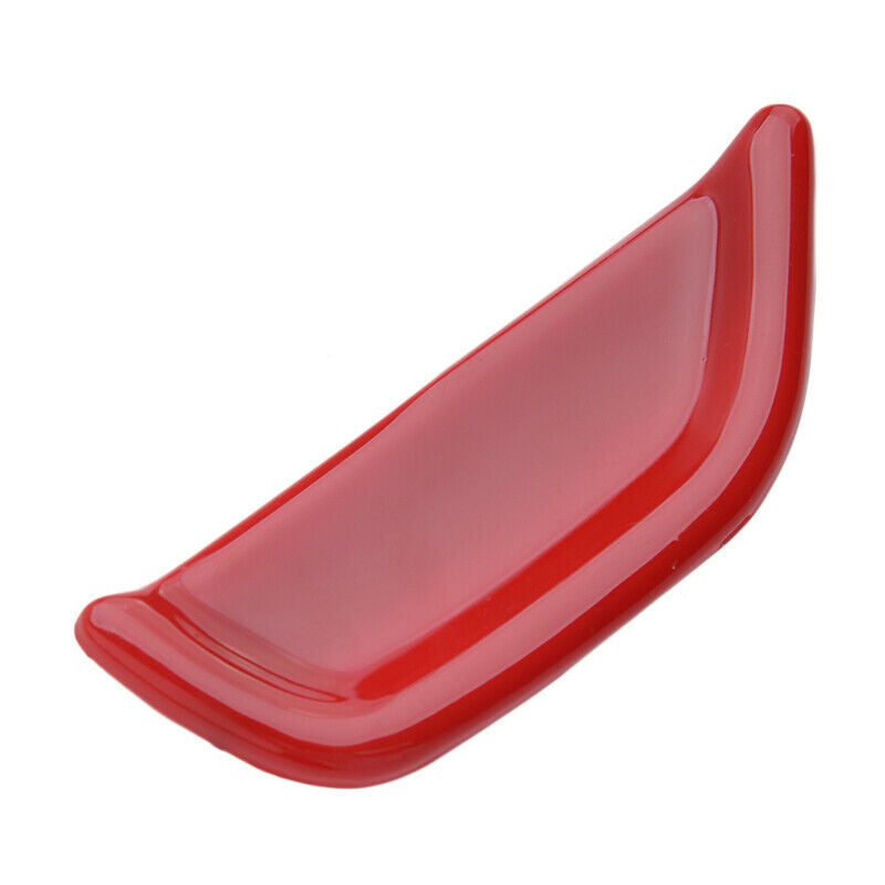 Red ABS Armrest Box Switch Cover Decoration Trim Button Fit For Dodge Challenger