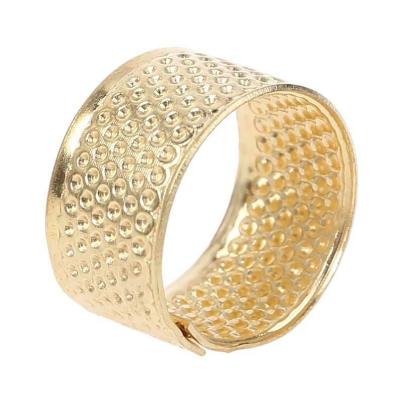 7pcs/set Retro Sewing Thimble Finger Shield Protector Pin Needle DIY Handworking