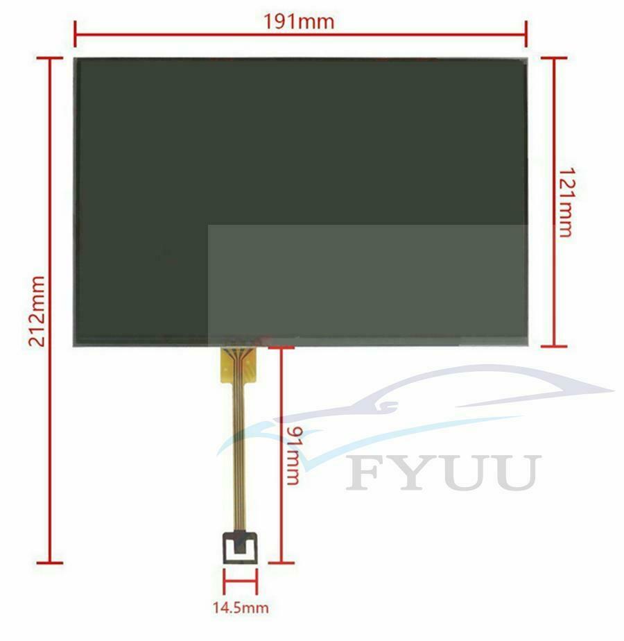 For FORD Sync 2 REPLACEMENT TOUCH-SCREEN glass Digitizer 8" Radio navigation