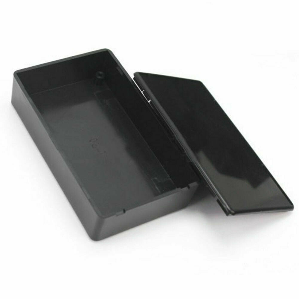 5x Black Plastic Electronic Project Box Enclosure Instrument Case 100x60x25mm