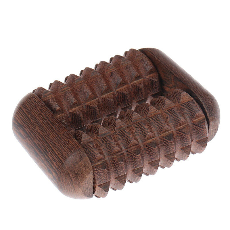 Wenge Hand Reflexology Massage Tool Palm Massager Roller Press Point  Scrap Spa
