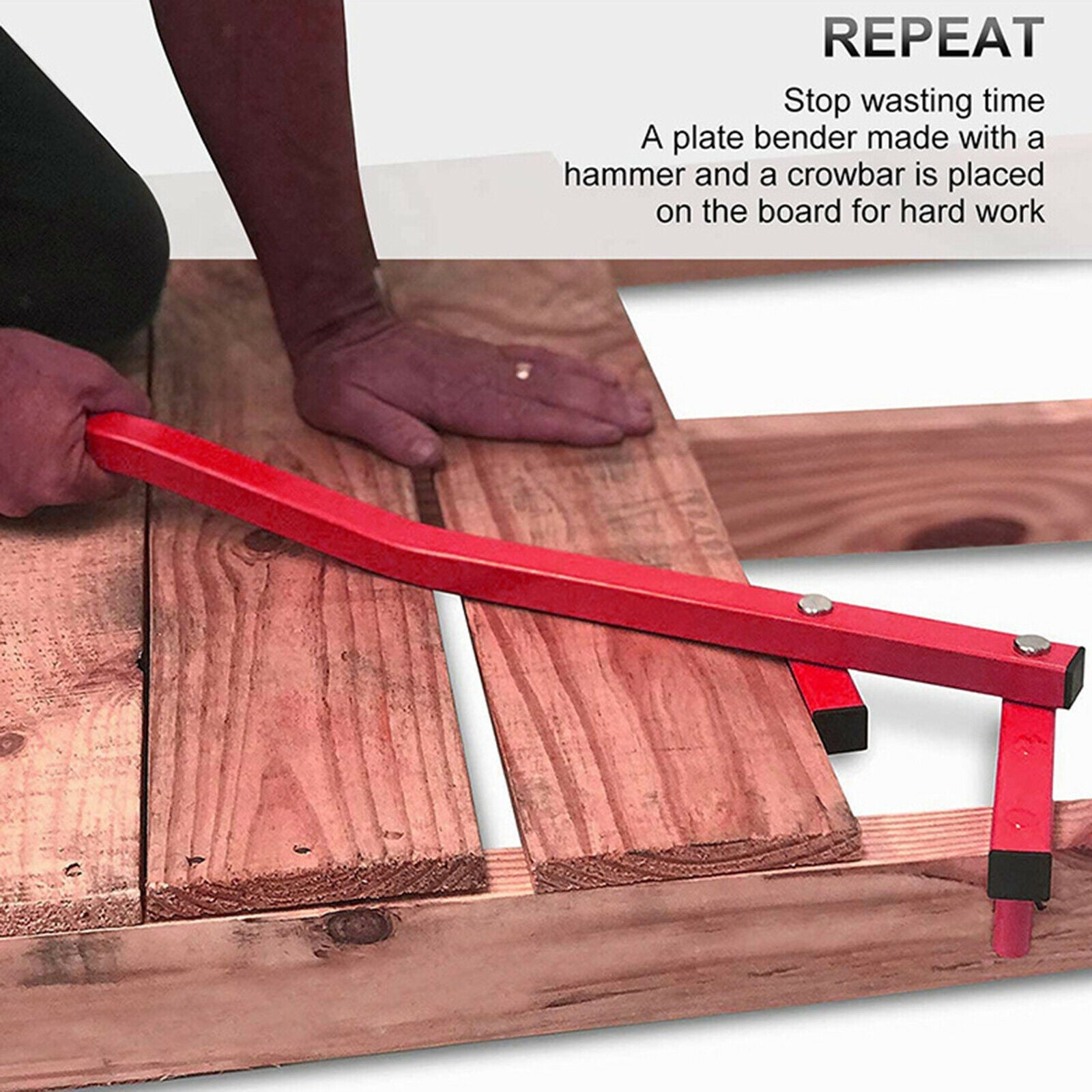 Carbon Steel Deck Board Straightener Bending Tool Wrench Cedar PVC Decking